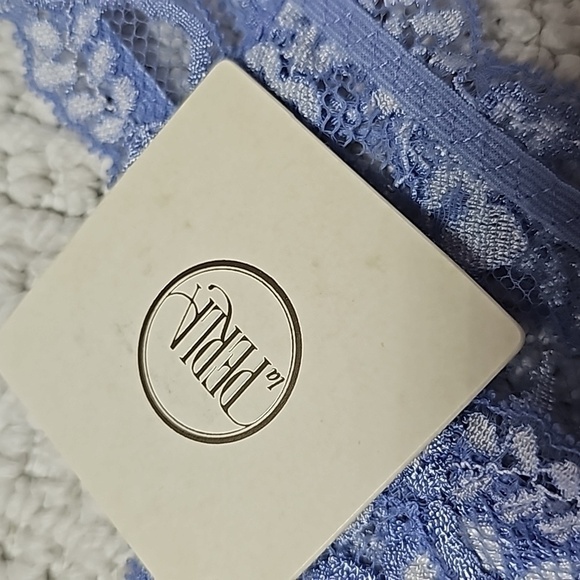 NWT Vintage La Perla Thong - Made in Italy - Blue - Size 3 / Medium - Picture 6 of 7